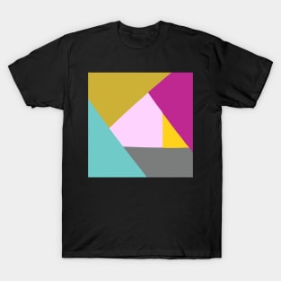 Colorful abstract geometric pattern T-Shirt